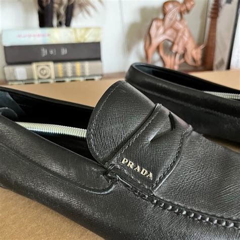 are prada saffiano driving loafers comfortable